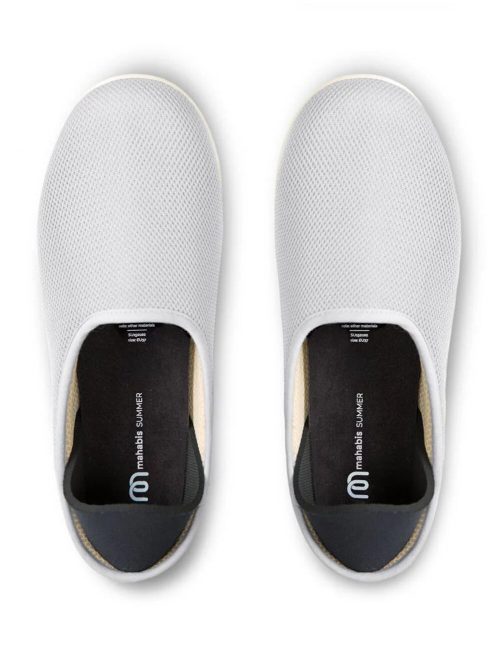 Mahabis Outdoor $109 Slipper Wool Lining Comfort Water-Resistant Grey Unisex